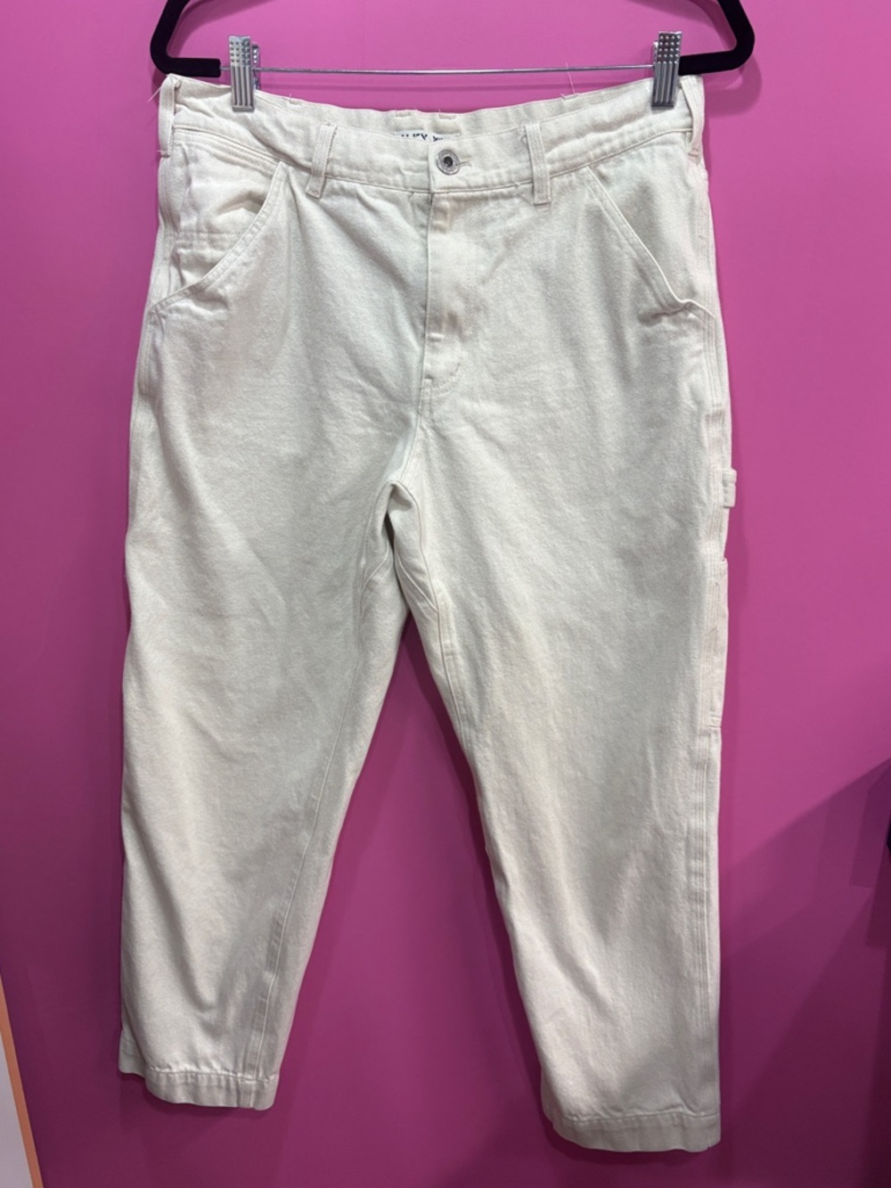 Alex Mill Ivory Cargo Pants
